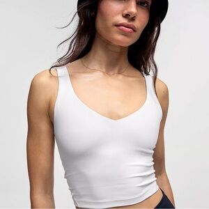 lululemon athletica White Tank Top